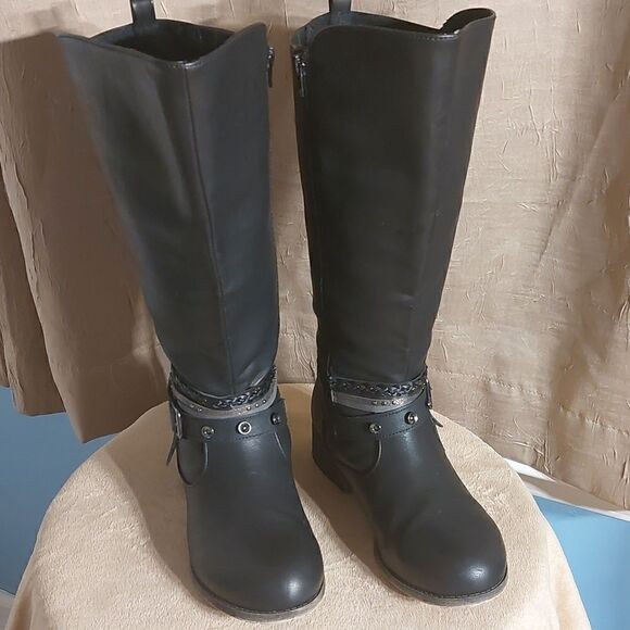 Jellypop Shoes - Jellypop  Black Boots  